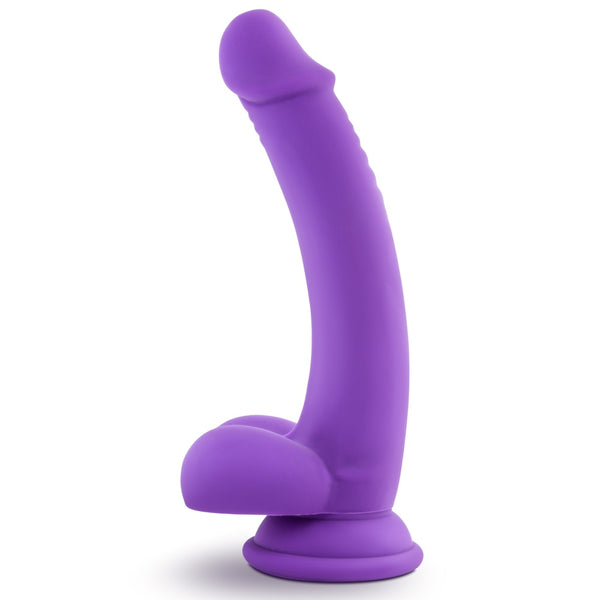 Ruse D Thang 7.75" Silicone Dildo - Purple