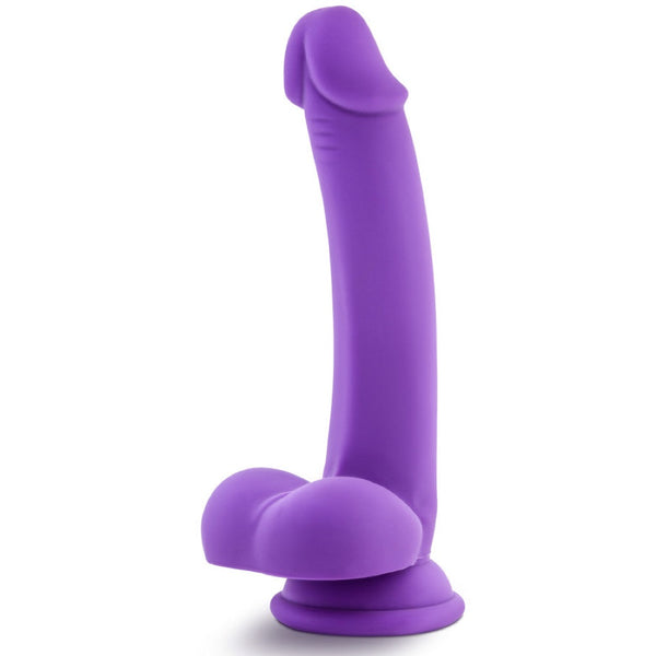 Ruse D Thang 7.75" Silicone Dildo - Purple