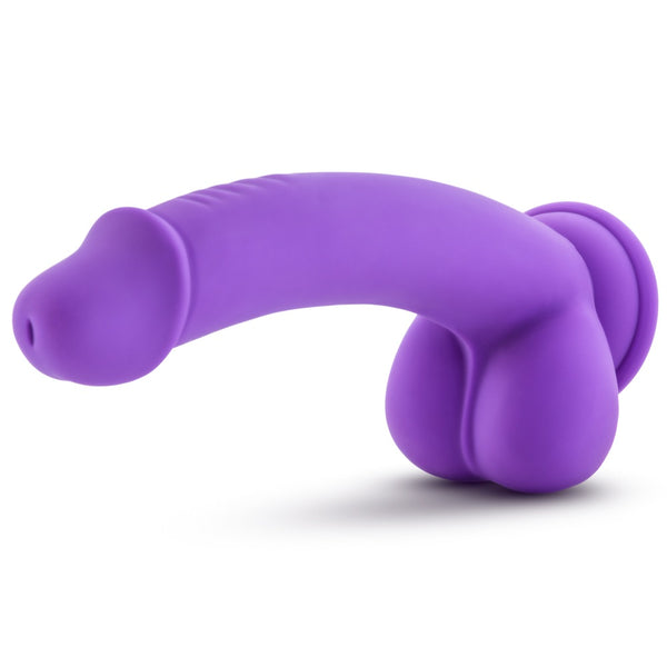 Ruse D Thang 7.75" Silicone Dildo - Purple