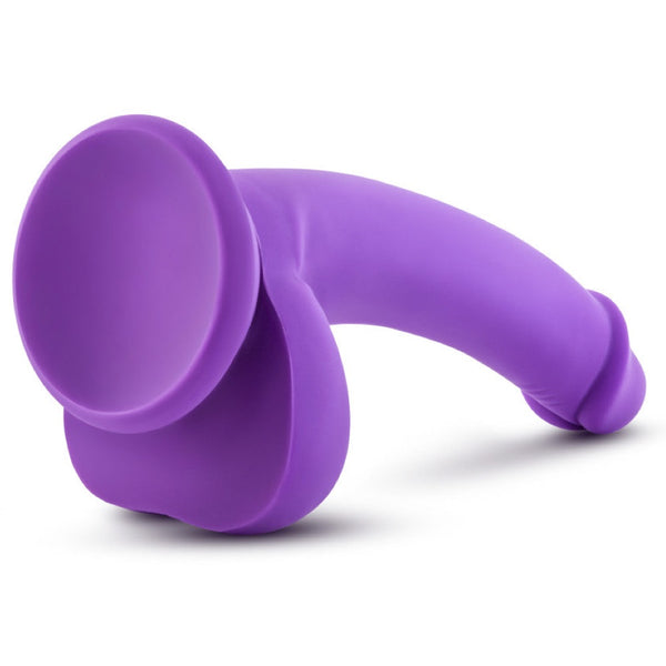 Ruse D Thang 7.75" Silicone Dildo - Purple