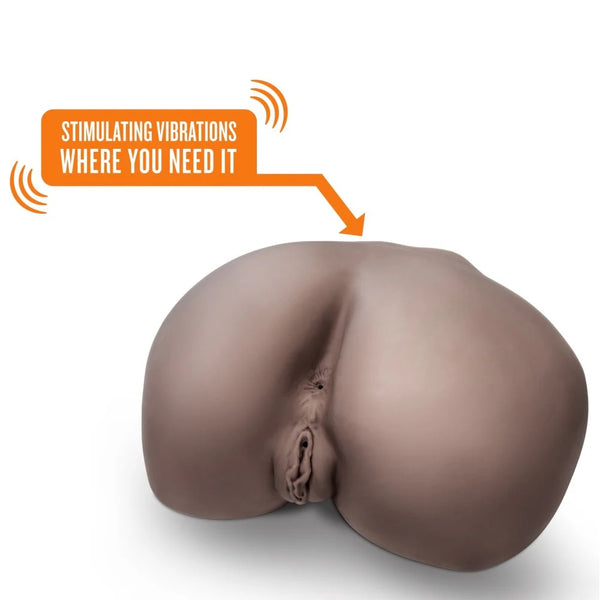 Hot Chocolate Sweet Rose Vibrating Life Sized Masturbator