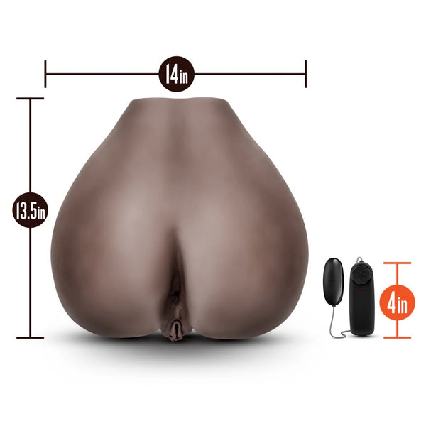 Hot Chocolate Sweet Rose Vibrating Life Sized Masturbator