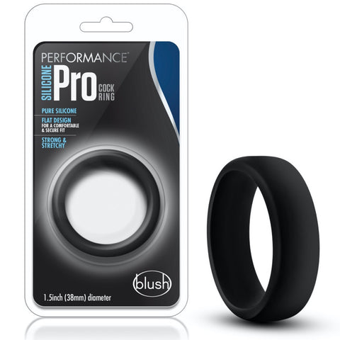 Blush Novelties Performance Silicone Go Pro Cock Ring - Black - Extreme Toyz Singapore - https://extremetoyz.com.sg - Sex Toys and Lingerie Online Store - Bondage Gear / Vibrators / Electrosex Toys / Wireless Remote Control Vibes / Sexy Lingerie and Role Play / BDSM / Dungeon Furnitures / Dildos and Strap Ons &nbsp;/ Anal and Prostate Massagers / Anal Douche and Cleaning Aide / Delay Sprays and Gels / Lubricants and more...