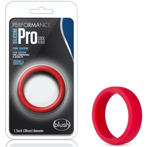 Blush Novelties Performance Silicone Go Pro Cock Ring - Red - Extreme Toyz Singapore - https://extremetoyz.com.sg - Sex Toys and Lingerie Online Store - Bondage Gear / Vibrators / Electrosex Toys / Wireless Remote Control Vibes / Sexy Lingerie and Role Play / BDSM / Dungeon Furnitures / Dildos and Strap Ons &nbsp;/ Anal and Prostate Massagers / Anal Douche and Cleaning Aide / Delay Sprays and Gels / Lubricants and more...