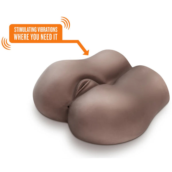 Hot Chocolate Fuck Me Deep Vibrating Life Sized Masturbator