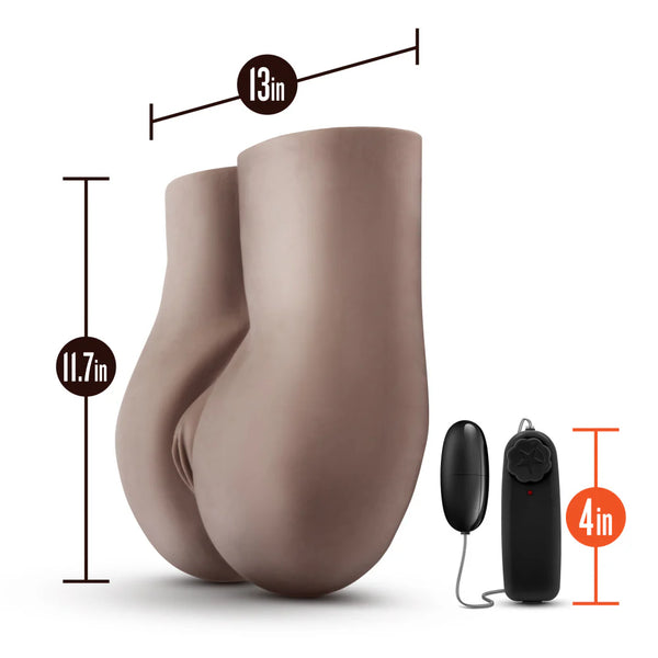 Hot Chocolate Fuck Me Deep Vibrating Life Sized Masturbator