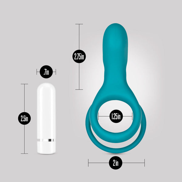 Blush Novelties noje C2 Junipe Rechargeable Vibrating Silicone Penis Ring - Extreme Toyz Singapore - https://extremetoyz.com.sg - Sex Toys and Lingerie Online Store - Bondage Gear / Vibrators / Electrosex Toys / Wireless Remote Control Vibes / Sexy Lingerie and Role Play / BDSM / Dungeon Furnitures / Dildos and Strap Ons &nbsp;/ Anal and Prostate Massagers / Anal Douche and Cleaning Aide / Delay Sprays and Gels / Lubricants and more...