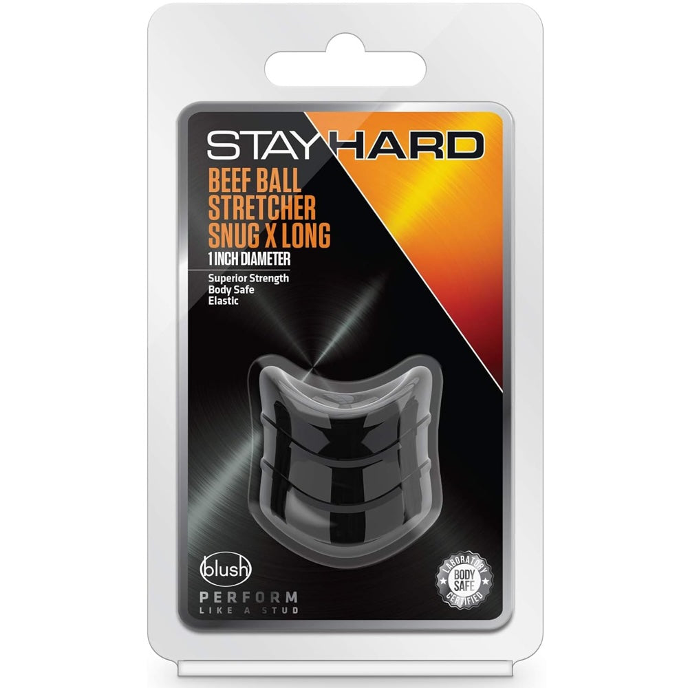 Stay Hard 1" Beef Ball Stretcher Snug X Long