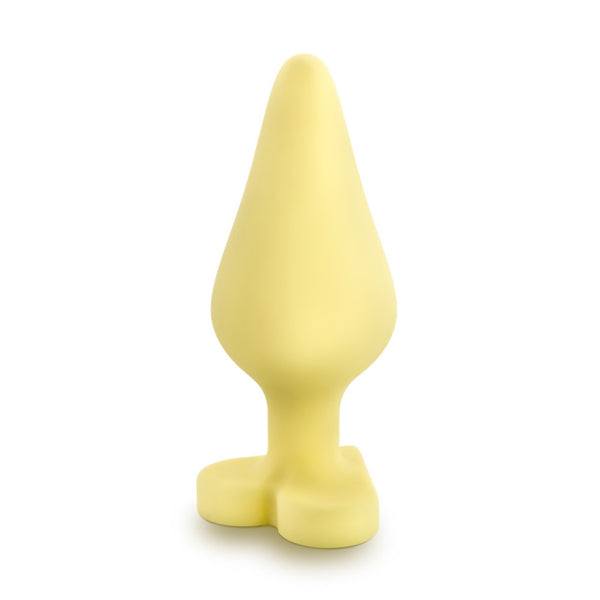 Blush Novelties Play with Me Naughty Candy Heart Spank Me Silicone Plug - Yellow - Extreme Toyz Singapore - https://extremetoyz.com.sg - Sex Toys and Lingerie Online Store - Bondage Gear / Vibrators / Electrosex Toys / Wireless Remote Control Vibes / Sexy Lingerie and Role Play / BDSM / Dungeon Furnitures / Dildos and Strap Ons &nbsp;/ Anal and Prostate Massagers / Anal Douche and Cleaning Aide / Delay Sprays and Gels / Lubricants and more...