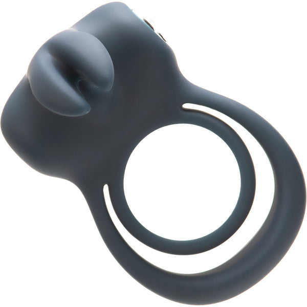 Thunder Bunny Rechargeable Vibrating C-Ring - Black