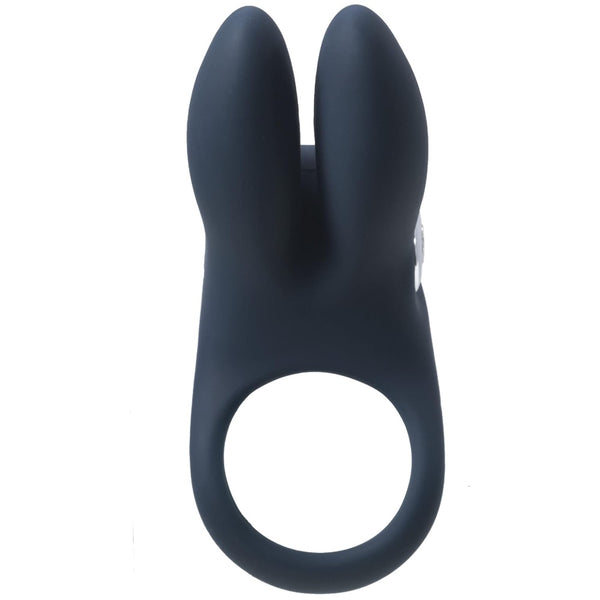 Sexy Bunny Rechargeable Vibrating C-Ring - Black