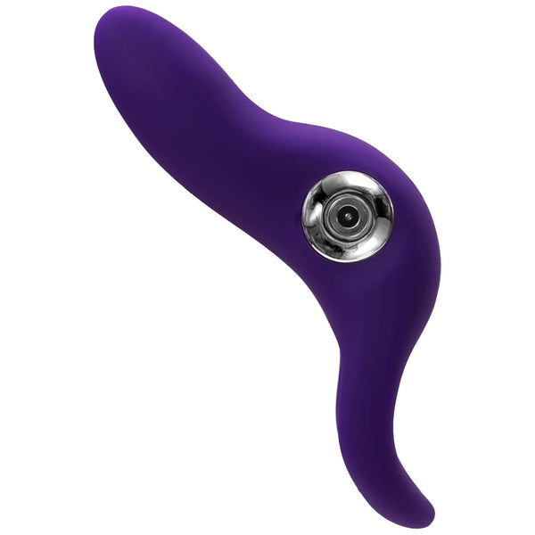 Sexy Bunny Rechargeable Vibrating C-Ring - Purple