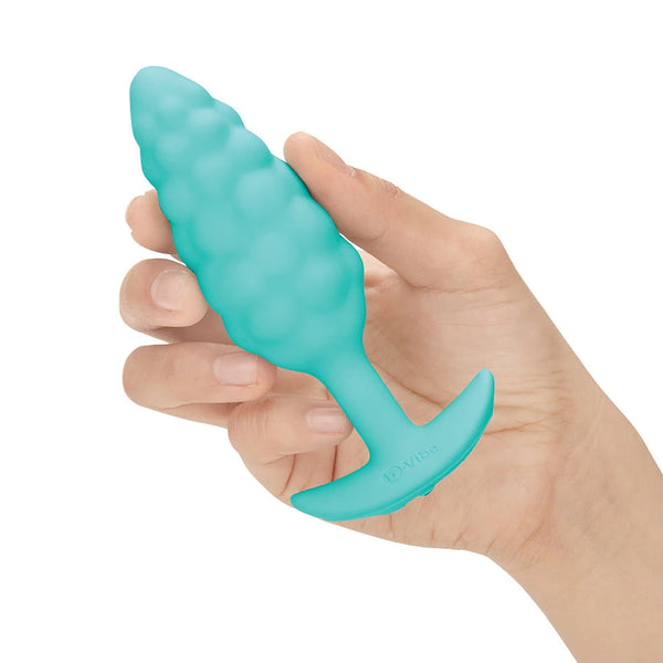 Bump Texture Small Vibrating Rechargeable Silicone Plug