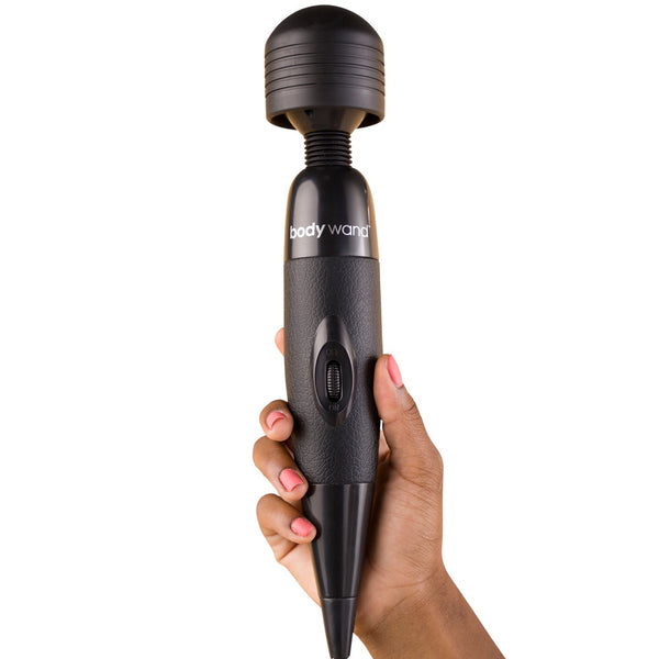 Bodywand The Original Plug-In Massager - Black - Extreme Toyz Singapore - https://extremetoyz.com.sg - Sex Toys and Lingerie Online Store - Bondage Gear / Vibrators / Electrosex Toys / Wireless Remote Control Vibes / Sexy Lingerie and Role Play / BDSM / Dungeon Furnitures / Dildos and Strap Ons &nbsp;/ Anal and Prostate Massagers / Anal Douche and Cleaning Aide / Delay Sprays and Gels / Lubricants and more...