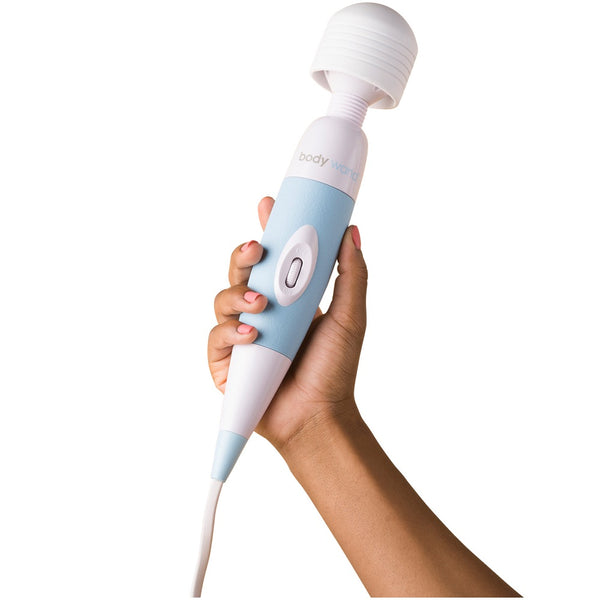 Bodywand The Original Plug-In Massager - Blue - Extreme Toyz Singapore - https://extremetoyz.com.sg - Sex Toys and Lingerie Online Store - Bondage Gear / Vibrators / Electrosex Toys / Wireless Remote Control Vibes / Sexy Lingerie and Role Play / BDSM / Dungeon Furnitures / Dildos and Strap Ons &nbsp;/ Anal and Prostate Massagers / Anal Douche and Cleaning Aide / Delay Sprays and Gels / Lubricants and more...