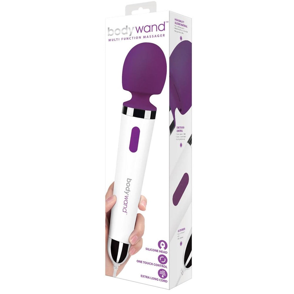 Bodywand Plug-In Multi Function Wand - Extreme Toyz Singapore - https://extremetoyz.com.sg - Sex Toys and Lingerie Online Store - Bondage Gear / Vibrators / Electrosex Toys / Wireless Remote Control Vibes / Sexy Lingerie and Role Play / BDSM / Dungeon Furnitures / Dildos and Strap Ons &nbsp;/ Anal and Prostate Massagers / Anal Douche and Cleaning Aide / Delay Sprays and Gels / Lubricants and more...