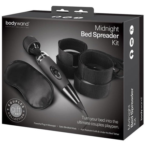 Bodywand Midnight Bed Spreader Kit - Extreme Toyz Singapore - https://extremetoyz.com.sg - Sex Toys and Lingerie Online Store - Bondage Gear / Vibrators / Electrosex Toys / Wireless Remote Control Vibes / Sexy Lingerie and Role Play / BDSM / Dungeon Furnitures / Dildos and Strap Ons &nbsp;/ Anal and Prostate Massagers / Anal Douche and Cleaning Aide / Delay Sprays and Gels / Lubricants and more...