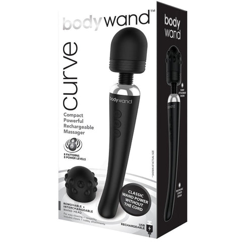 Bodywand Curve Rechargeable Wand Massager - Extreme Toyz Singapore - https://extremetoyz.com.sg - Sex Toys and Lingerie Online Store - Bondage Gear / Vibrators / Electrosex Toys / Wireless Remote Control Vibes / Sexy Lingerie and Role Play / BDSM / Dungeon Furnitures / Dildos and Strap Ons &nbsp;/ Anal and Prostate Massagers / Anal Douche and Cleaning Aide / Delay Sprays and Gels / Lubricants and more...