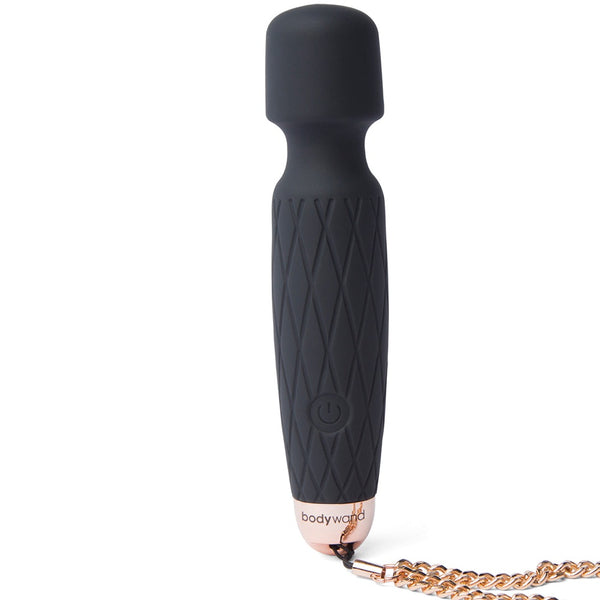 Bodywand Luxe Mini Wand Rechargeable Massager - Black - Extreme Toyz Singapore - https://extremetoyz.com.sg - Sex Toys and Lingerie Online Store - Bondage Gear / Vibrators / Electrosex Toys / Wireless Remote Control Vibes / Sexy Lingerie and Role Play / BDSM / Dungeon Furnitures / Dildos and Strap Ons &nbsp;/ Anal and Prostate Massagers / Anal Douche and Cleaning Aide / Delay Sprays and Gels / Lubricants and more...