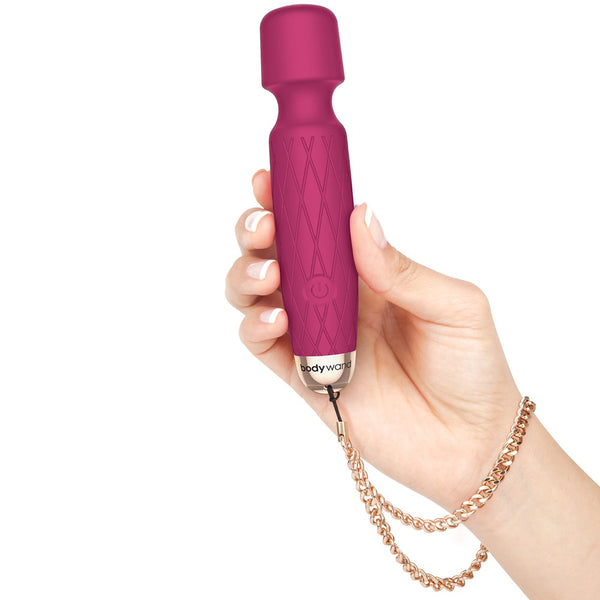 Bodywand Luxe Mini Wand Rechargeable Massager - Pink - Extreme Toyz Singapore - https://extremetoyz.com.sg - Sex Toys and Lingerie Online Store - Bondage Gear / Vibrators / Electrosex Toys / Wireless Remote Control Vibes / Sexy Lingerie and Role Play / BDSM / Dungeon Furnitures / Dildos and Strap Ons &nbsp;/ Anal and Prostate Massagers / Anal Douche and Cleaning Aide / Delay Sprays and Gels / Lubricants and more...