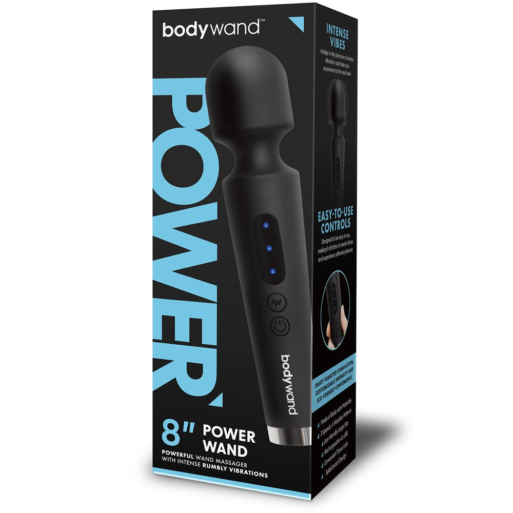 Bdywand  8" Power Wand Rechargeable Massager - Extreme Toyz Singapore - https://extremetoyz.com.sg - Sex Toys and Lingerie Online Store - Bondage Gear / Vibrators / Electrosex Toys / Wireless Remote Control Vibes / Sexy Lingerie and Role Play / BDSM / Dungeon Furnitures / Dildos and Strap Ons &nbsp;/ Anal and Prostate Massagers / Anal Douche and Cleaning Aide / Delay Sprays and Gels / Lubricants and more...