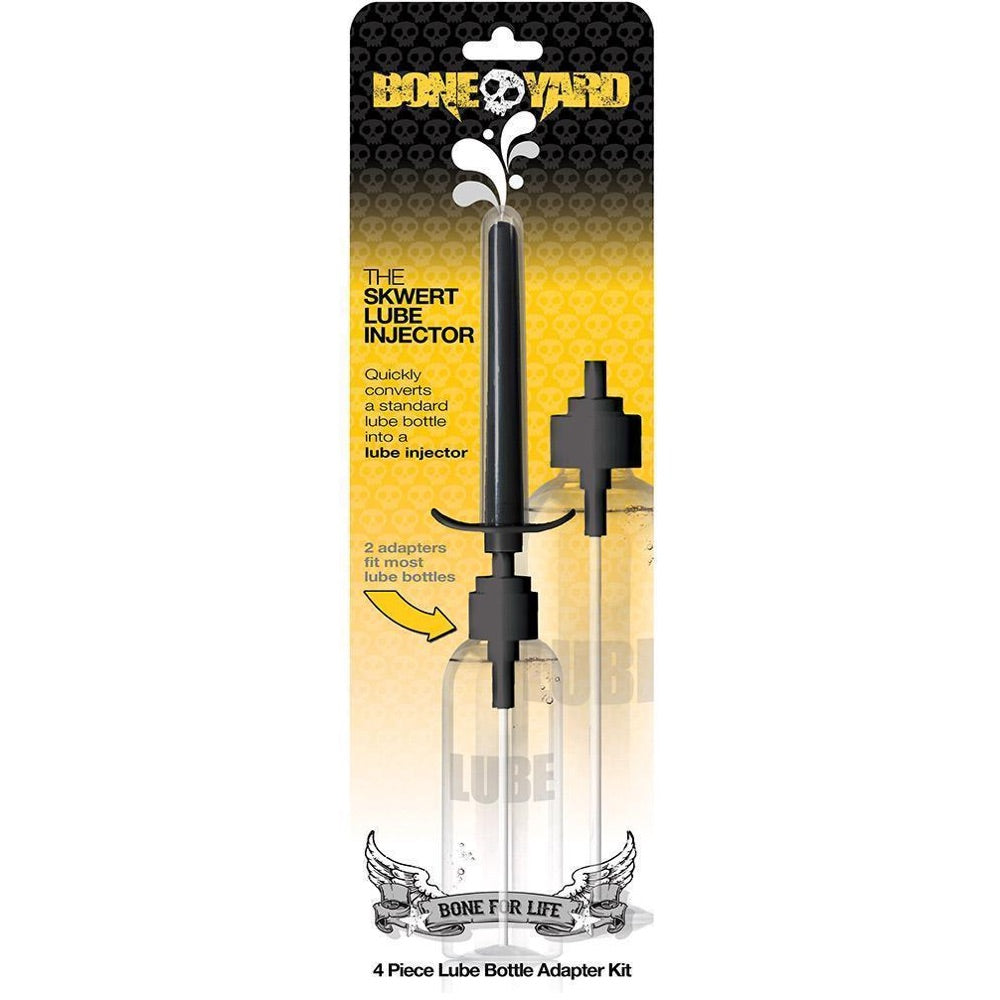 Boneyard The Skwert Lube Injector 4 Piece Adapter Kit - Extreme Toyz Singapore - https://extremetoyz.com.sg - Sex Toys and Lingerie Online Store - Bondage Gear / Vibrators / Electrosex Toys / Wireless Remote Control Vibes / Sexy Lingerie and Role Play / BDSM / Dungeon Furnitures / Dildos and Strap Ons &nbsp;/ Anal and Prostate Massagers / Anal Douche and Cleaning Aide / Delay Sprays and Gels / Lubricants and more...