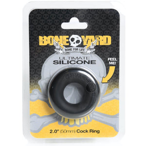 Boneyard Ultimate Silicone Cock Ring - Black - Extreme Toyz Singapore - https://extremetoyz.com.sg - Sex Toys and Lingerie Online Store - Bondage Gear / Vibrators / Electrosex Toys / Wireless Remote Control Vibes / Sexy Lingerie and Role Play / BDSM / Dungeon Furnitures / Dildos and Strap Ons &nbsp;/ Anal and Prostate Massagers / Anal Douche and Cleaning Aide / Delay Sprays and Gels / Lubricants and more...