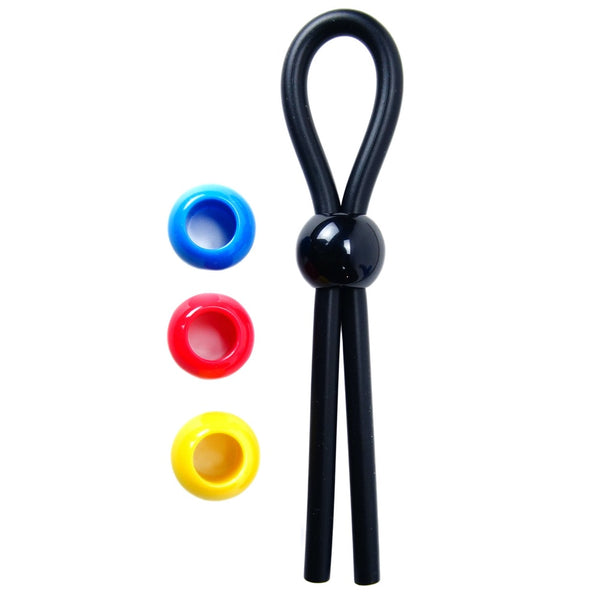 Boneyard Single Slide Adjust Silicone Cock Leash - Extreme Toyz Singapore - https://extremetoyz.com.sg - Sex Toys and Lingerie Online Store - Bondage Gear / Vibrators / Electrosex Toys / Wireless Remote Control Vibes / Sexy Lingerie and Role Play / BDSM / Dungeon Furnitures / Dildos and Strap Ons &nbsp;/ Anal and Prostate Massagers / Anal Douche and Cleaning Aide / Delay Sprays and Gels / Lubricants and more...