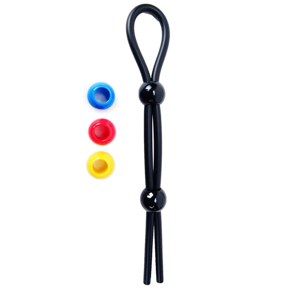 Boneyard Double Slide Adjust Silicone Cock Leash - Extreme Toyz Singapore - https://extremetoyz.com.sg - Sex Toys and Lingerie Online Store - Bondage Gear / Vibrators / Electrosex Toys / Wireless Remote Control Vibes / Sexy Lingerie and Role Play / BDSM / Dungeon Furnitures / Dildos and Strap Ons &nbsp;/ Anal and Prostate Massagers / Anal Douche and Cleaning Aide / Delay Sprays and Gels / Lubricants and more...