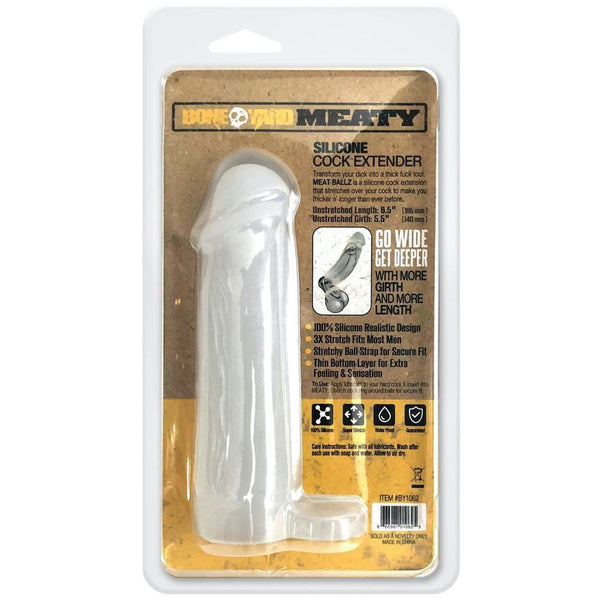 Boneyard Meaty Cock Extender - Extreme Toyz Singapore - https://extremetoyz.com.sg - Sex Toys and Lingerie Online Store - Bondage Gear / Vibrators / Electrosex Toys / Wireless Remote Control Vibes / Sexy Lingerie and Role Play / BDSM / Dungeon Furnitures / Dildos and Strap Ons &nbsp;/ Anal and Prostate Massagers / Anal Douche and Cleaning Aide / Delay Sprays and Gels / Lubricants and more...