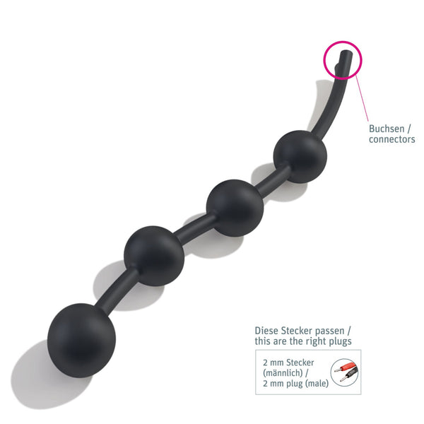 Booty Garland Large E-Stim Anal Beads