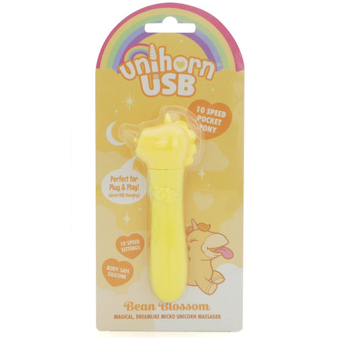 Unihorn USB Bullet Bean Blossom Rechargeable Vibrator