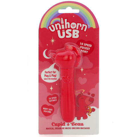 Unihorn USB Bullet Cupid's Beau Rechargeable Vibrator