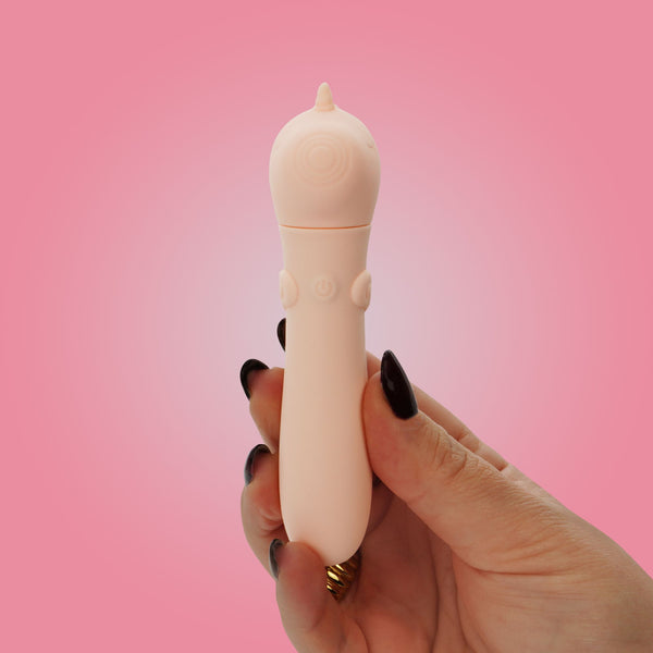 Unihorn USB Bullet Heart Throb Rechargeable Vibrator