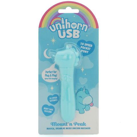 Unihorn USB Bullet Mount'n Peak Rechargeable Vibrator