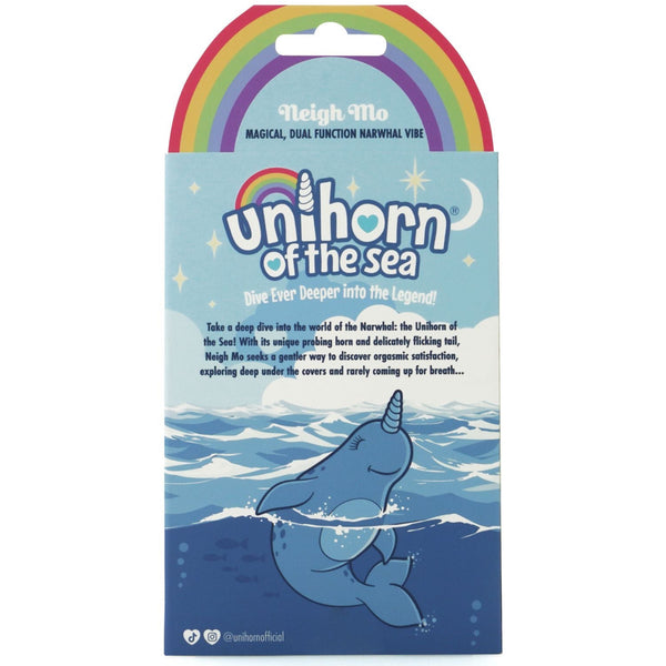 Unihorn of the Sea Neigh Mo The Narwhal Rechargeable Vibrator