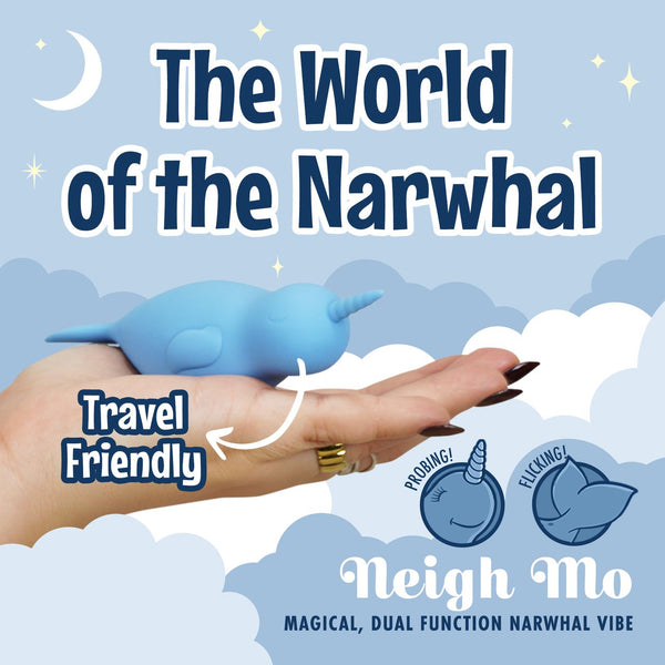 Unihorn of the Sea Neigh Mo The Narwhal Rechargeable Vibrator