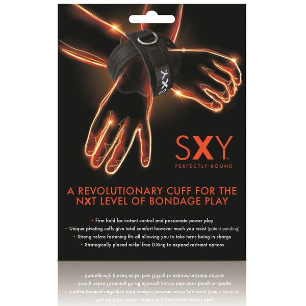 SXY Over-Wrap Wrist Cross Cuffs - Extreme Toyz Singapore - https://extremetoyz.com.sg - Sex Toys and Lingerie Online Store - Bondage Gear / Vibrators / Electrosex Toys / Wireless Remote Control Vibes / Sexy Lingerie and Role Play / BDSM / Dungeon Furnitures / Dildos and Strap Ons  / Anal and Prostate Massagers / Anal Douche and Cleaning Aide / Delay Sprays and Gels / Lubricants and more...