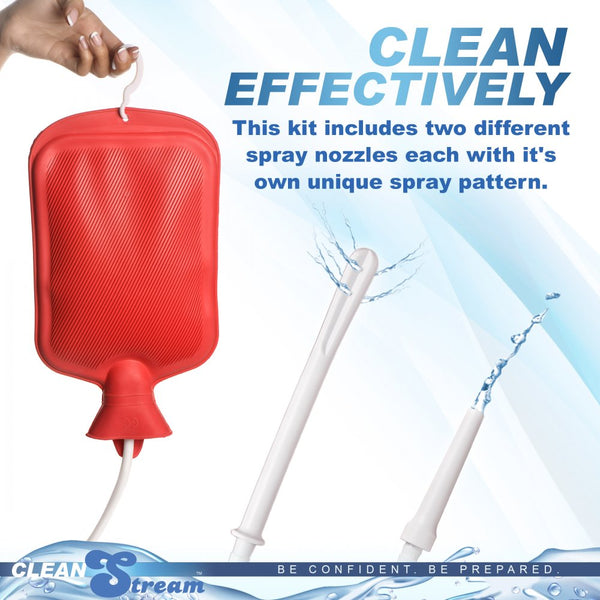 CleanStream Water Bottle Douche Kit - Extreme Toyz Singapore - https://extremetoyz.com.sg - Sex Toys and Lingerie Online Store