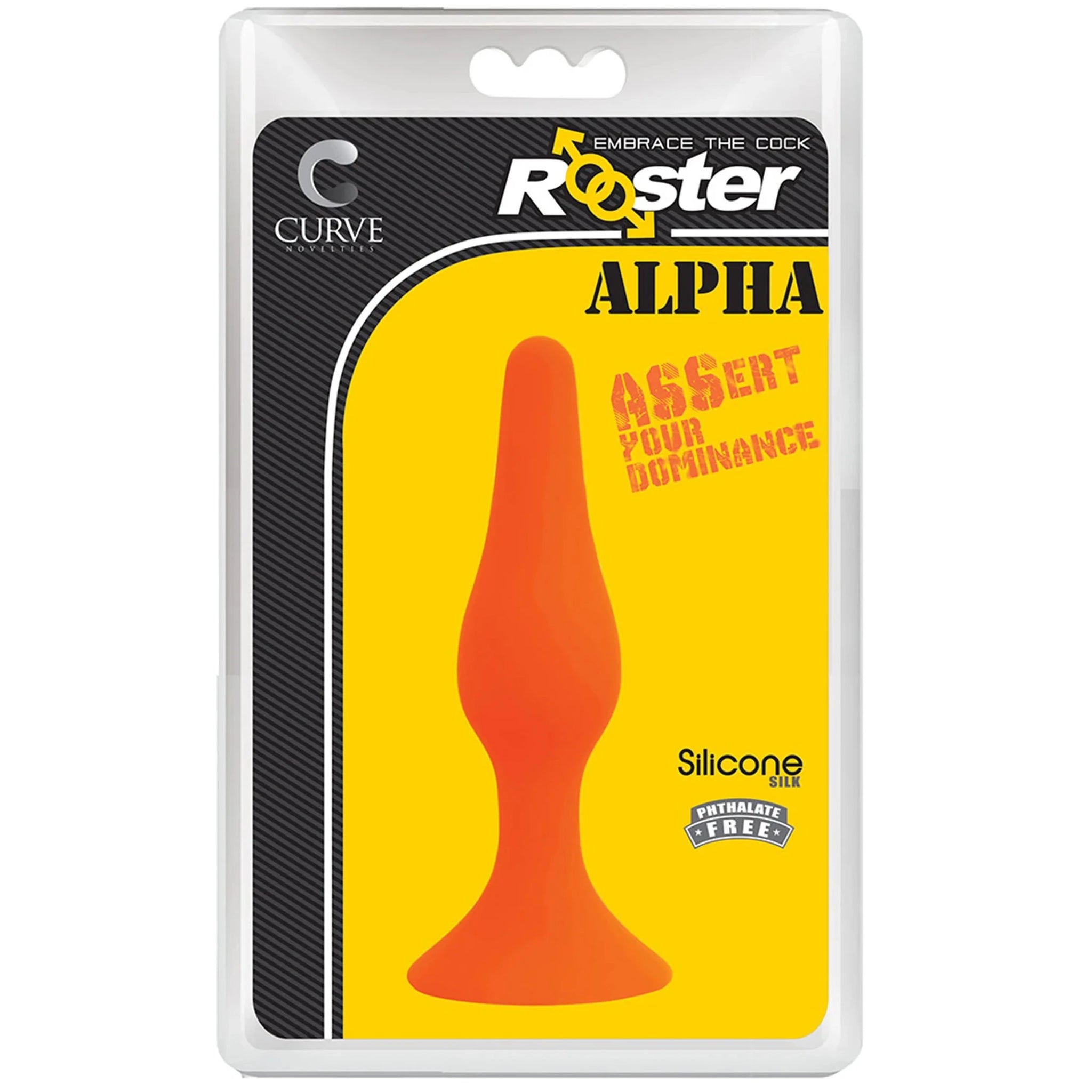 Rooster Alpha Advanced Silicone Anal Plug - Medium