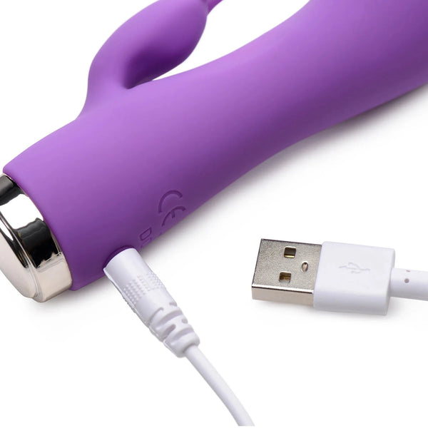 Gossip Platinum Edition 10X Wonder Mini Rabbit Rechargeable Silicone Vibrator