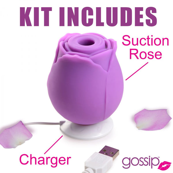 Curve Novelties Gossip 10X Cum into Bloom Rose Flirt Rechargeable Silicone Clitoral Stimulator  - Extreme Toyz Singapore - https://extremetoyz.com.sg - Sex Toys and Lingerie Online Store - Bondage Gear / Vibrators / Electrosex Toys / Wireless Remote Control Vibes / Sexy Lingerie and Role Play / BDSM / Dungeon Furnitures / Dildos and Strap Ons  / Anal and Prostate Massagers / Anal Douche and Cleaning Aide / Delay Sprays and Gels / Lubricants and more...