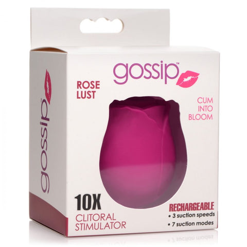 Curve Novelties Gossip Cum Into Bloom 10X Violet Rose Lust Rechargeable Clitoral Stimulator - Extreme Toyz Singapore - https://extremetoyz.com.sg - Sex Toys and Lingerie Online Store - Bondage Gear / Vibrators / Electrosex Toys / Wireless Remote Control Vibes / Sexy Lingerie and Role Play / BDSM / Dungeon Furnitures / Dildos and Strap Ons  / Anal and Prostate Massagers / Anal Douche and Cleaning Aide / Delay Sprays and Gels / Lubricants and more...