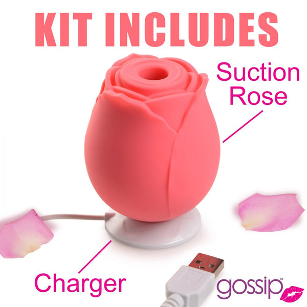 Curve Novelties Gossip Cum Into Bloom 10X Rose Crave Rechargeable Silicone Clitoral Stimulator  - Extreme Toyz Singapore - https://extremetoyz.com.sg - Sex Toys and Lingerie Online Store - Bondage Gear / Vibrators / Electrosex Toys / Wireless Remote Control Vibes / Sexy Lingerie and Role Play / BDSM / Dungeon Furnitures / Dildos and Strap Ons  / Anal and Prostate Massagers / Anal Douche and Cleaning Aide / Delay Sprays and Gels / Lubricants and more...