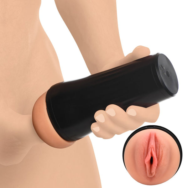 Curve Novelties Mistress Mistress 10X Rechargeable Vibrating Pussy Masturbator - Extreme Toyz Singapore - https://extremetoyz.com.sg - Sex Toys and Lingerie Online Store - Bondage Gear / Vibrators / Electrosex Toys / Wireless Remote Control Vibes / Sexy Lingerie and Role Play / BDSM / Dungeon Furnitures / Dildos and Strap Ons  / Anal and Prostate Massagers / Anal Douche and Cleaning Aide / Delay Sprays and Gels / Lubricants and more...