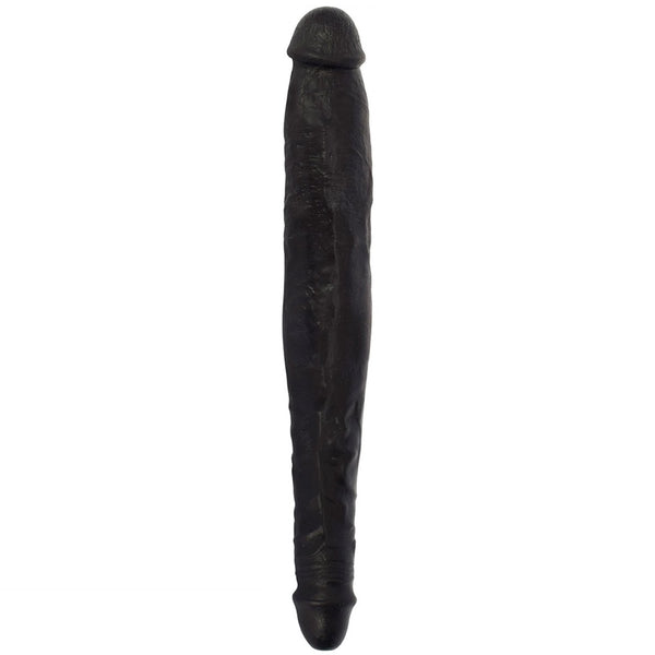 Curve Novelties Jock 13" Tapered Double Dong - Black - Extreme Toyz Singapore - https://extremetoyz.com.sg - Sex Toys and Lingerie Online Store - Bondage Gear / Vibrators / Electrosex Toys / Wireless Remote Control Vibes / Sexy Lingerie and Role Play / BDSM / Dungeon Furnitures / Dildos and Strap Ons  / Anal and Prostate Massagers / Anal Douche and Cleaning Aide / Delay Sprays and Gels / Lubricants and more...