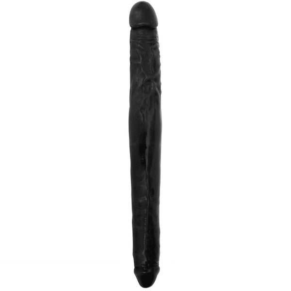 Curve Novelties Jock 16" Tapered Double Dong - Black - Extreme Toyz Singapore - https://extremetoyz.com.sg - Sex Toys and Lingerie Online Store - Bondage Gear / Vibrators / Electrosex Toys / Wireless Remote Control Vibes / Sexy Lingerie and Role Play / BDSM / Dungeon Furnitures / Dildos and Strap Ons  / Anal and Prostate Massagers / Anal Douche and Cleaning Aide / Delay Sprays and Gels / Lubricants and more...
