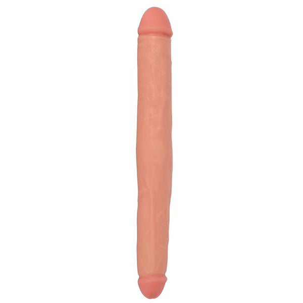 Curve Novelties Jock 18" Tapered Double Dong - Light - Extreme Toyz Singapore - https://extremetoyz.com.sg - Sex Toys and Lingerie Online Store - Bondage Gear / Vibrators / Electrosex Toys / Wireless Remote Control Vibes / Sexy Lingerie and Role Play / BDSM / Dungeon Furnitures / Dildos and Strap Ons  / Anal and Prostate Massagers / Anal Douche and Cleaning Aide / Delay Sprays and Gels / Lubricants and more...