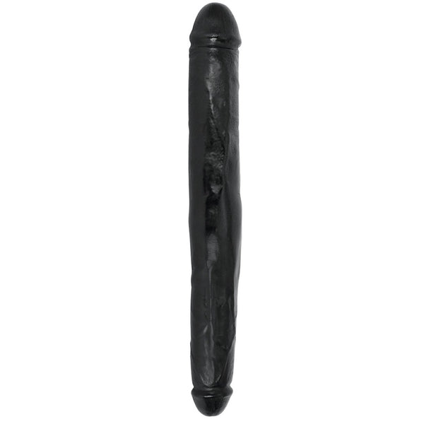 Curve Novelties Jock 18" Tapered Double Dong - Black - Extreme Toyz Singapore - https://extremetoyz.com.sg - Sex Toys and Lingerie Online Store - Bondage Gear / Vibrators / Electrosex Toys / Wireless Remote Control Vibes / Sexy Lingerie and Role Play / BDSM / Dungeon Furnitures / Dildos and Strap Ons  / Anal and Prostate Massagers / Anal Douche and Cleaning Aide / Delay Sprays and Gels / Lubricants and more...