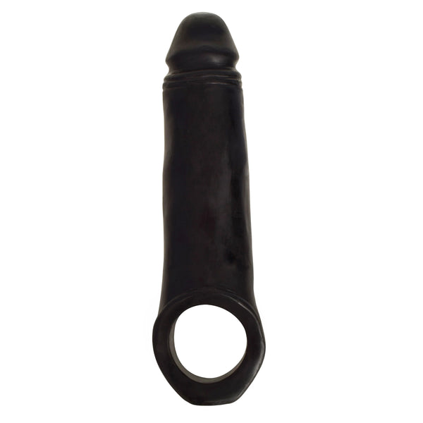 Jock 2" Black Penis Enhancer with Ball Strap